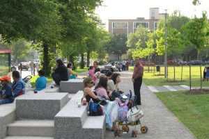 Débordement public - Chemin de la Côte-des-Neiges